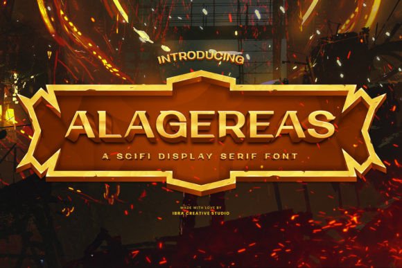 Alagereas Typeface for Modern Branding
