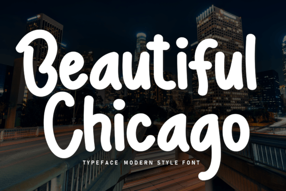Beautiful Chicago: The Sweet Script Font for Designers