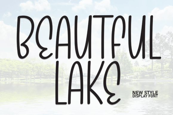 Beautiful Lake Typeface Review for Branding