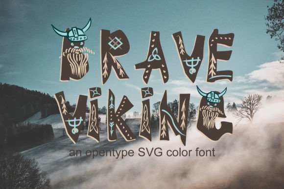 Brave Viking Font: A Modern Typeface for Bold Branding