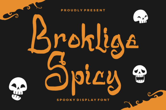 Broklige Spicy Typeface for Bold Web Design