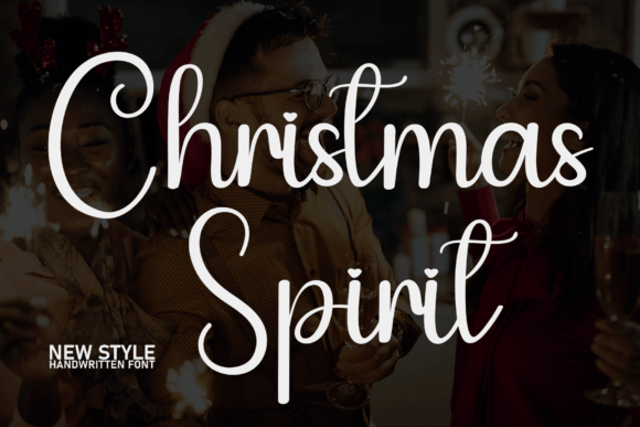 Christmas Spirit Font for Editorial Design