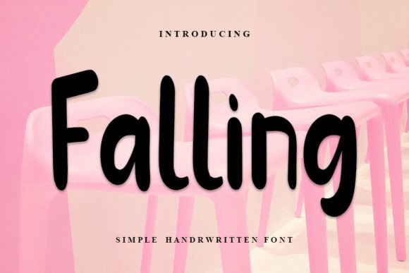 Falling: A Versatile Script Handwritten Font for Modern Campaigns