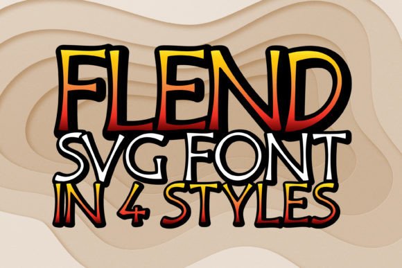 Flend: The Quirky Typeface for Joyful Brands