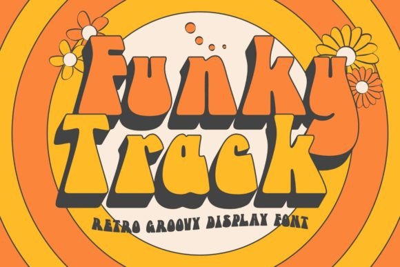 Funky Track: A Bold Retro Serif Typeface