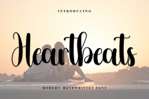 Heartbeats Font: Elevate Your Brand with Handwritten Style