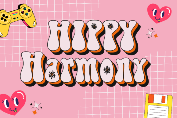 Hippy Harmony: The Retro Typeface for Modern Brands