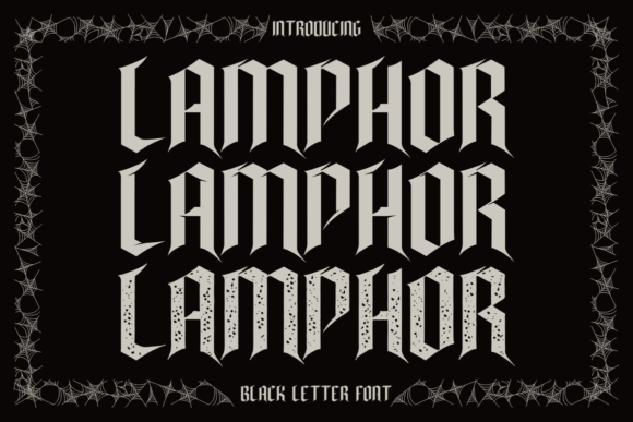 Lamphor Font for Bold Campaign Headlines