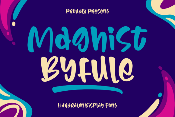 Maghist Byfule: A Handwritten Typeface for Small Business Branding