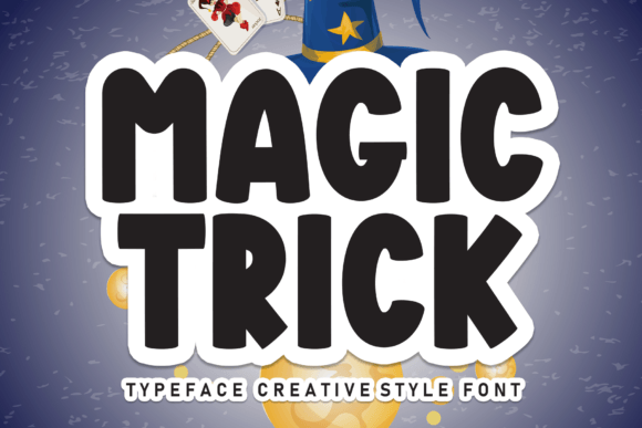 Magic Trick Font for Bold Handmade Branding