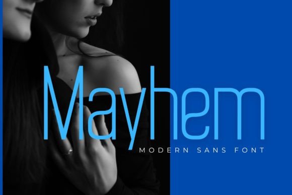 Mayhem Typeface Review for Modern Branding