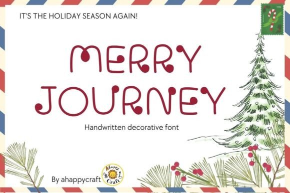 Merry Journey Font for Modern Web Design