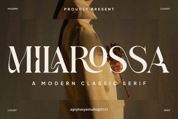 Milarossa: The Elegant Serif Typeface for Modern Brands
