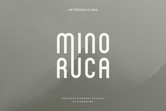 Minoruca: A Bold All-Caps Sans Serif Typeface