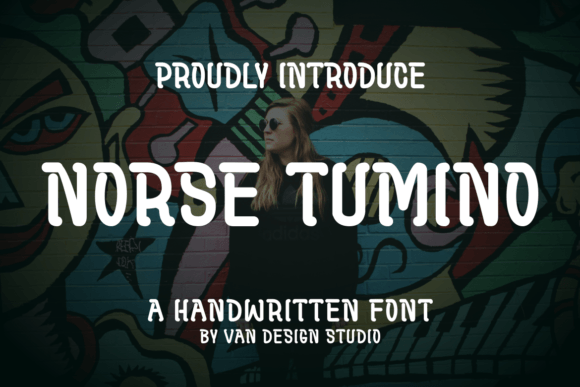 Norse Tumino: A Bold Script Font for Makers