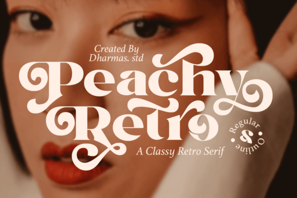 Peachy Retro: A Nostalgic Serif Font for Modern Brands