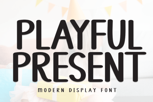 Playful Present Font for Handmade Creators