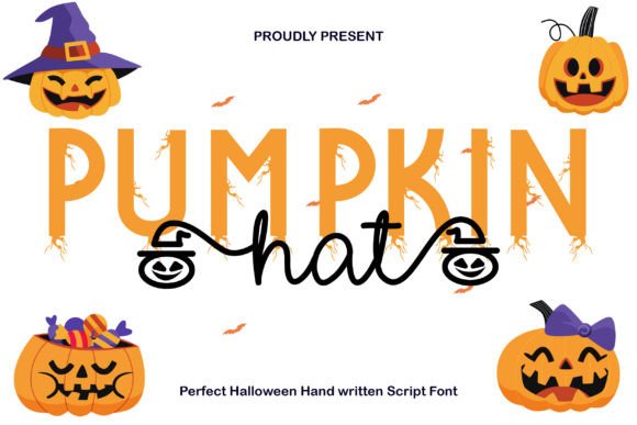 Pumpkin Hat Font for Creative Branding