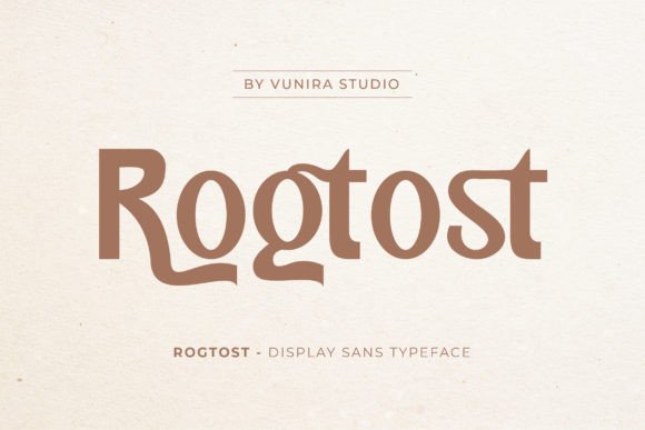 Rogtost Font Review for Modern Branding