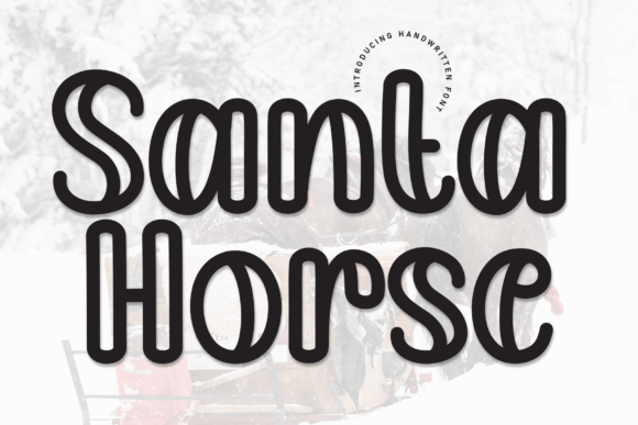 Santa Horse Font: Elevate Your Brand Visuals