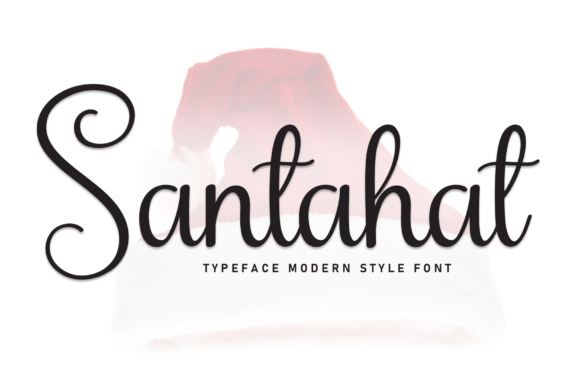 Santahat: A Sweet Script Font for Campaigns