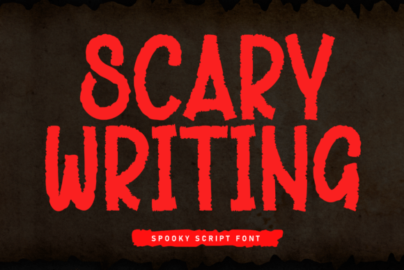 Scary Writing Font Review for Brand Designers