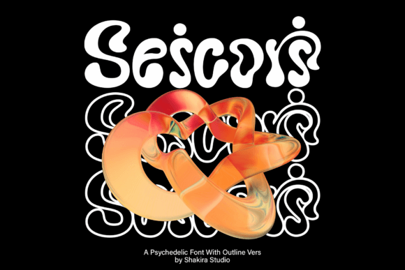 Seicori Font Review: A Psychedelic Serif for Bold Design