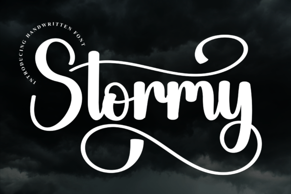 Stormy: A Friendly Handwritten Font for Campaigns
