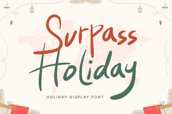 Surpass Holiday: The Perfect Typeface for Festive Branding