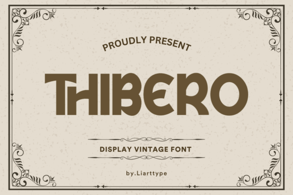 Thibero Typeface for Modern Web Design