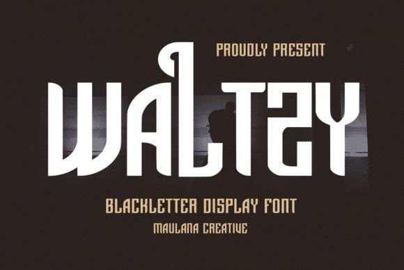 Waltzy Display Typeface Font Review