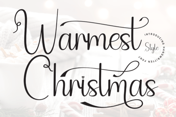 Warmest Christmas Font for Festive Campaigns